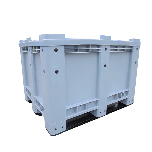 1200x1000x760mm High Quality Virgin Hdpe Solid Plastic Pallet Box for Sale