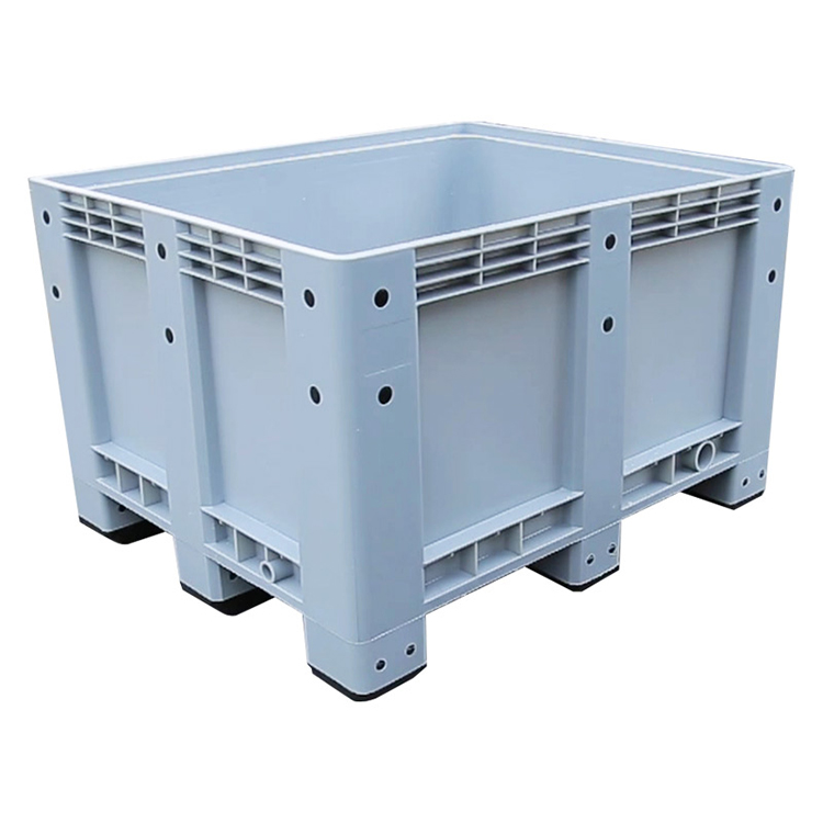1200x1000 Solid Stackable Battery Use Plastic Pallet Bin