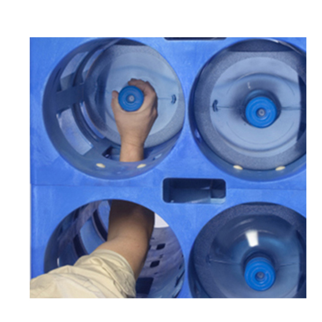 19 Liter 5 Gallon Blue Hdpe Plastic Bottled Water Rack for Water Bottle